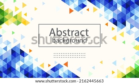 orange green blue ice abstract geometric circle liquid background with yellow lines and circles shapes 1