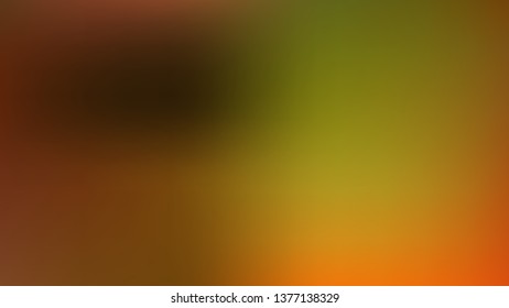 Orange and Green Blur Background Design