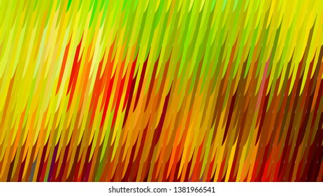 Orange and Green Diagonal Lines and Stripes Background