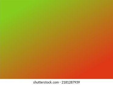 Orange and Green Gradient Background Vector Art