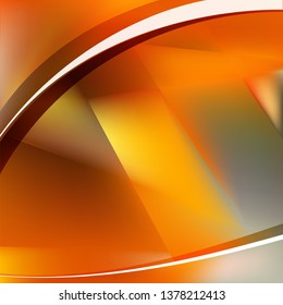 Orange and Grey Background Vector Image