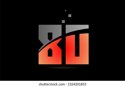 orange grey on black background number 80 logo design suitable for a company or business
