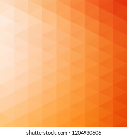 Orange Grid Mosaic Background, Creative Design Templates