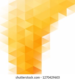 Orange Grid Mosaic Background, Creative Design Templates