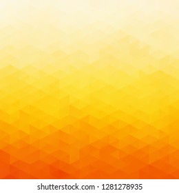 Orange Grid Mosaic Background, Creative Design Templates
