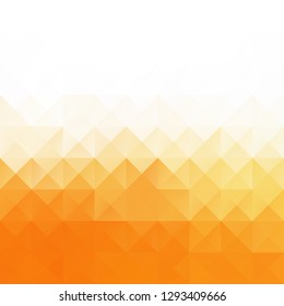 Orange Grid Mosaic Background, Creative Design Templates