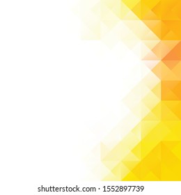 Orange Grid Mosaic Background, Creative Design Templates