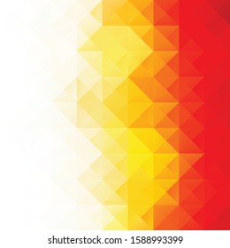 Orange Grid Mosaic Background, Creative Design Templates