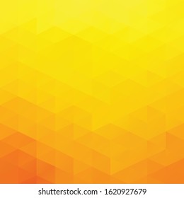 Orange Grid Mosaic Background, Creative Design Templates