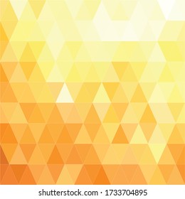 Orange Grid Mosaic Background, Creative Design Templates