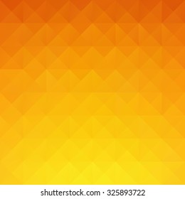 Orange Grid Mosaic Background, Creative Design Templates