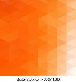 Orange Grid Mosaic Background, Creative Design Templates
