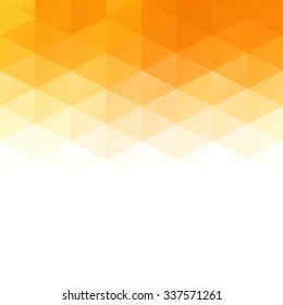 Orange Grid Mosaic Background, Creative Design Templates
