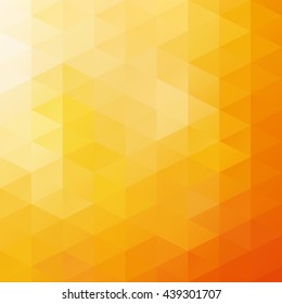 Orange Grid Mosaic Background, Creative Design Templates