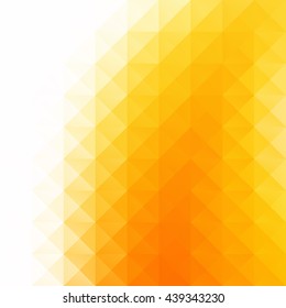 Orange Grid Mosaic Background, Creative Design Templates
