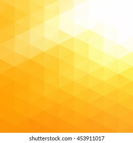 Orange Grid Mosaic Background, Creative Design Templates