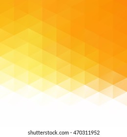 Orange Grid Mosaic Background, Creative Design Templates