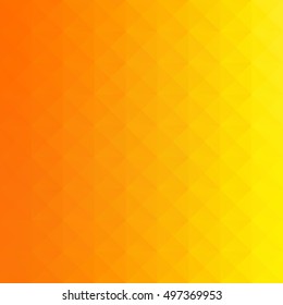 Orange Grid Mosaic Background, Creative Design Templates