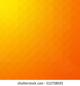 Orange Grid Mosaic Background, Creative Design Templates