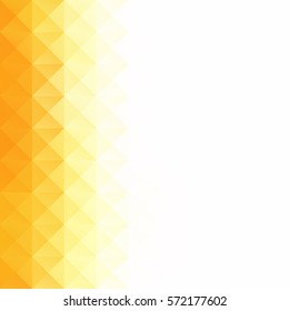 Orange Grid Mosaic Background, Creative Design Templates