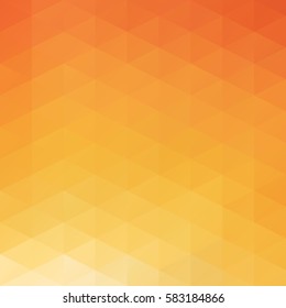Orange Grid Mosaic Background, Creative Design Templates