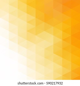 Orange Grid Mosaic Background, Creative Design Templates