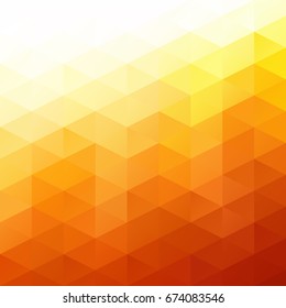 Orange Grid Mosaic Background, Creative Design Templates