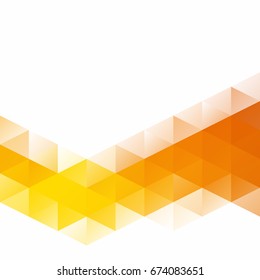Orange Grid Mosaic Background, Creative Design Templates