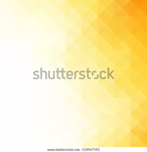 Orange Grid Mosaic Background Creative Design Stock Vector (Royalty ...