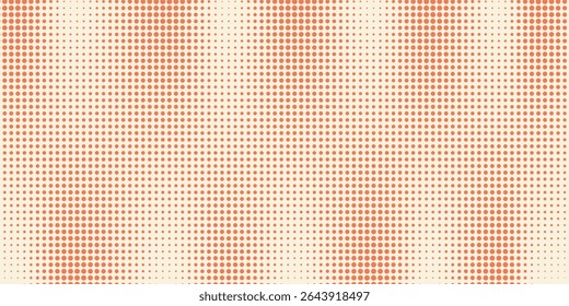 Orange groovy horizontal background dynamic wave colorful vector