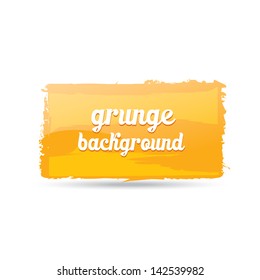orange Grunge background. Retro background. Vintage background. Business background. Abstract background. Hand drawn. Texture background. Abstract shape. orange grunge speech bubble