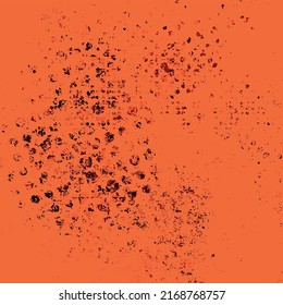 Orangefarbene Grunge-Textur. Kratzer-Hintergrund