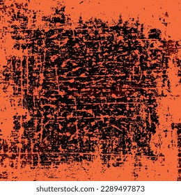 Orangefarbene Grunge-Textur. Kratzer-Hintergrund