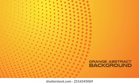 Fondo abstracto de semitono naranja para fondo o presentación