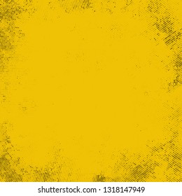 Orange halftone background. 