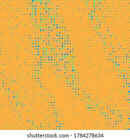 Orange Halftone Simple. Abstrakte Sommergradation. Blue Comic Point. Grüner Farbverlauf-Hintergrund. Gelber Circle Pop. Indigo Grunge Overlay. Geometrischer Punkt des Himmels. 