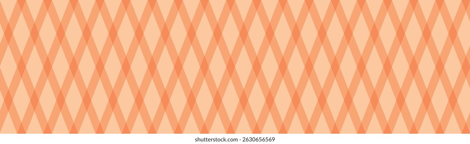 Textura geométrica em argilo de Halloween laranja. Festa de outono padrão sem emenda. Ilustração de vetor plano isolada em fundo branco.