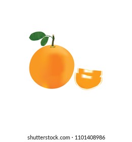 
Orange has high vitamin C
