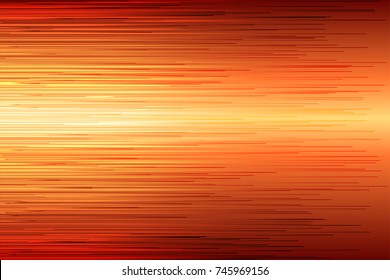 Orange High Speed Line Abstract Background Vector Illustration