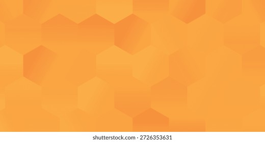 Fondo geométrico del panal anaranjado con el modelo caliente del gradiente para los Diseños creativos