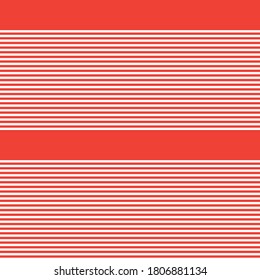 Orange Horizontal striped seamless pattern background suitable for fashion textiles, graphics