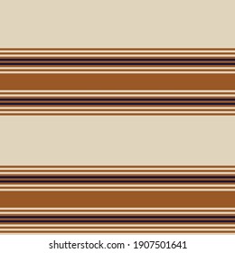 Orange Horizontal striped seamless pattern background suitable for fashion textiles, graphics