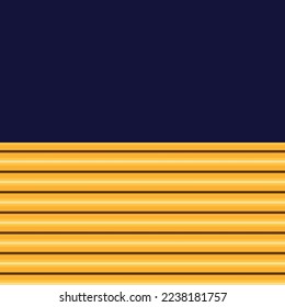 Orange Horizontal striped seamless pattern background for fashion textiles, graphics