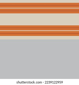 Orange Horizontal striped seamless pattern background for fashion textiles, graphics