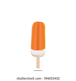 orange Ice cream