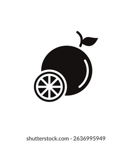 orange icon collection .design style with background