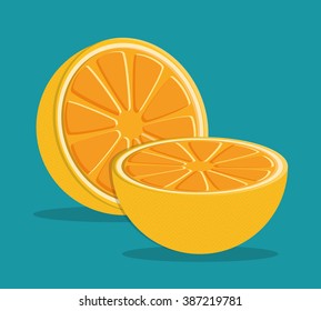 orange icon design 