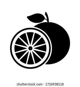 orange 
Icon Design, trendige Kollektion im flachen Stil