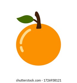 orange 
Icon Design, trendige Kollektion im flachen Stil