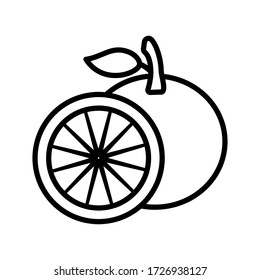 orange 
icon design, flat style trendy collection